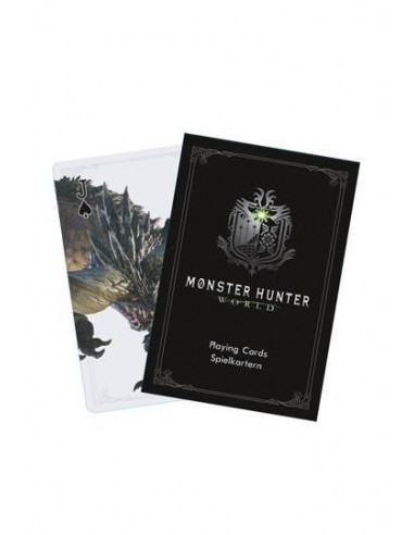 Baraja de Naipes de Monster Hunter World